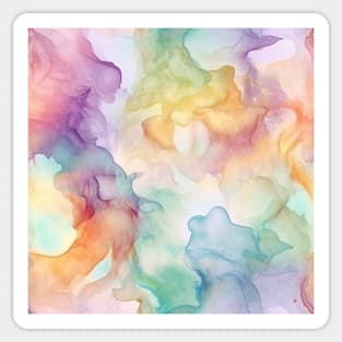 Colorful Watercolor Pattern - 04 Sticker